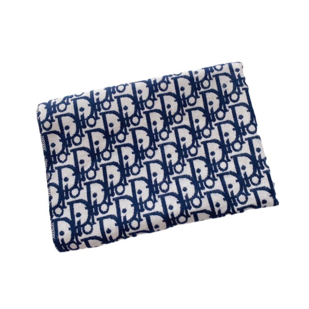 Dior Cashmere double face CD full print scarf